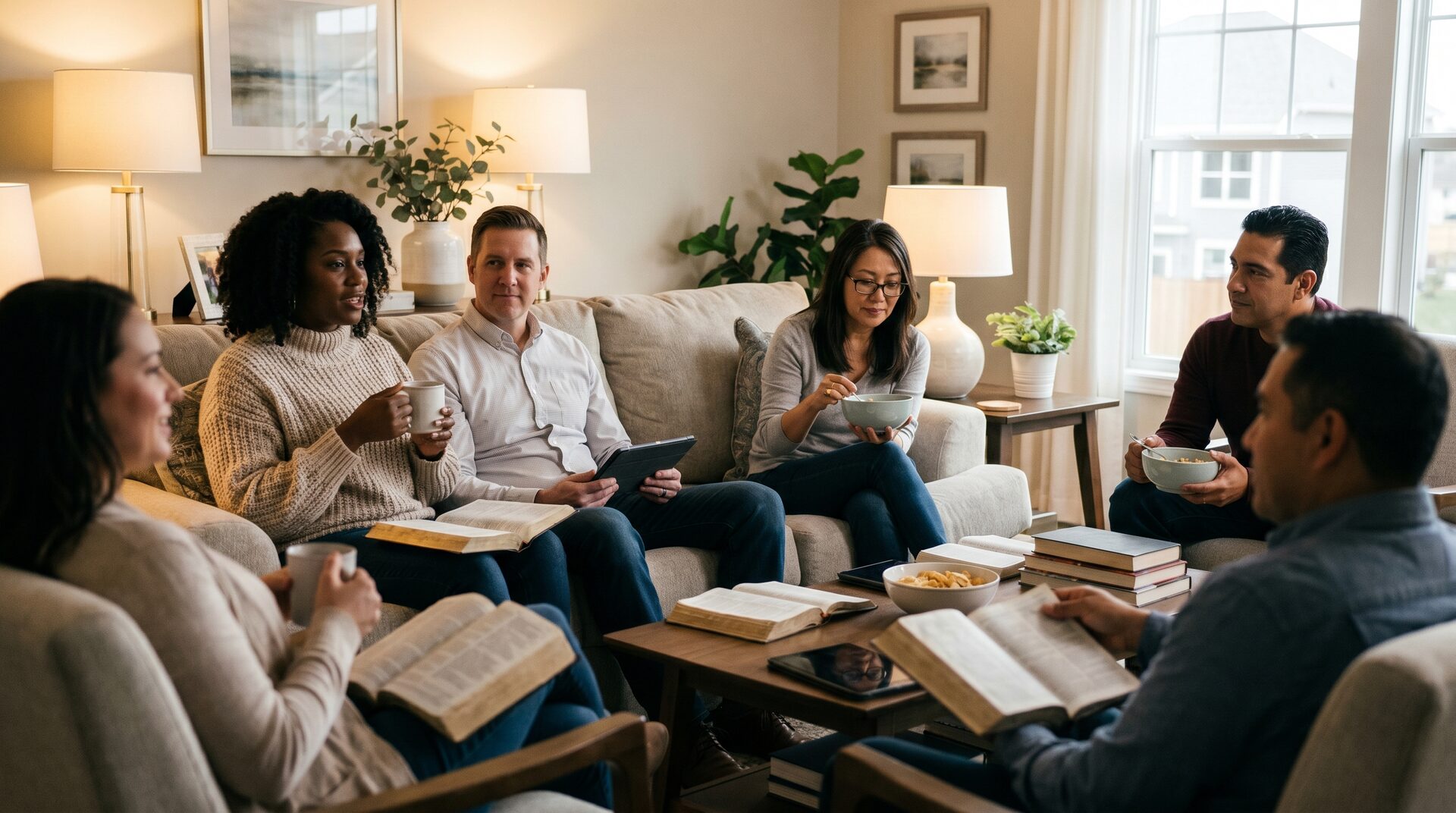 A Connect Group meeting
